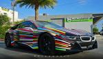 BMW i8 Jeff Koons Tribute Art Car by MetroWrapz 2016 года